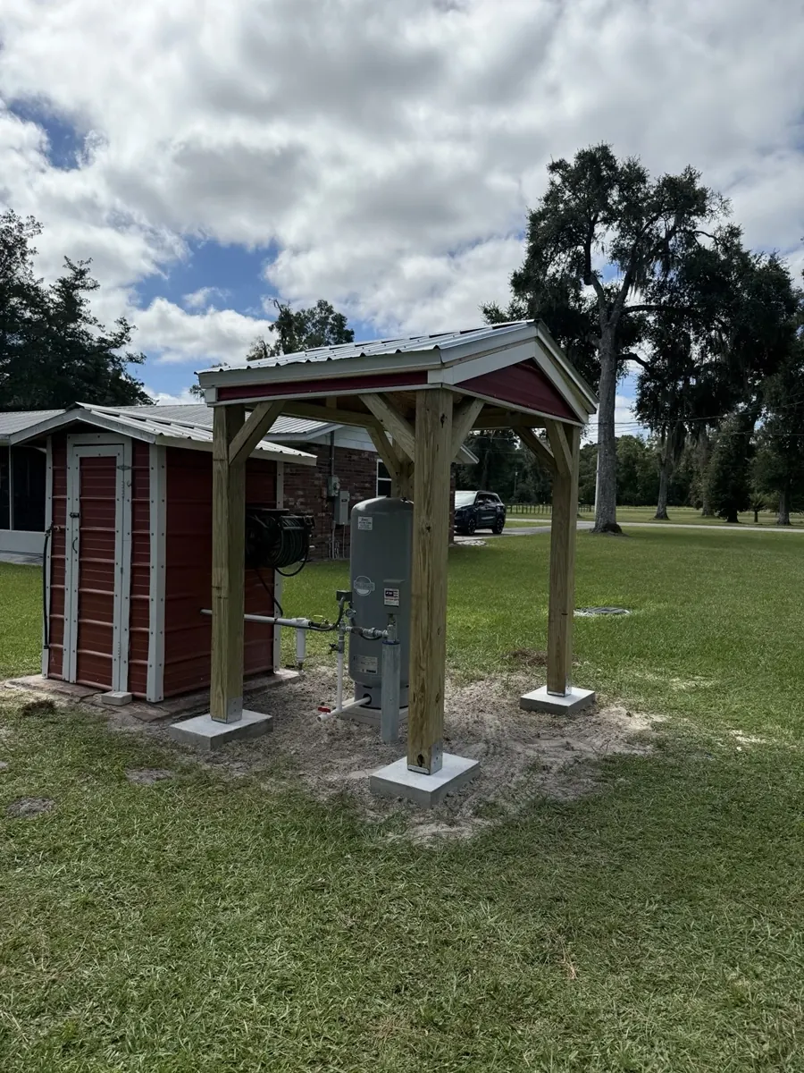 Custom well cover — wide view