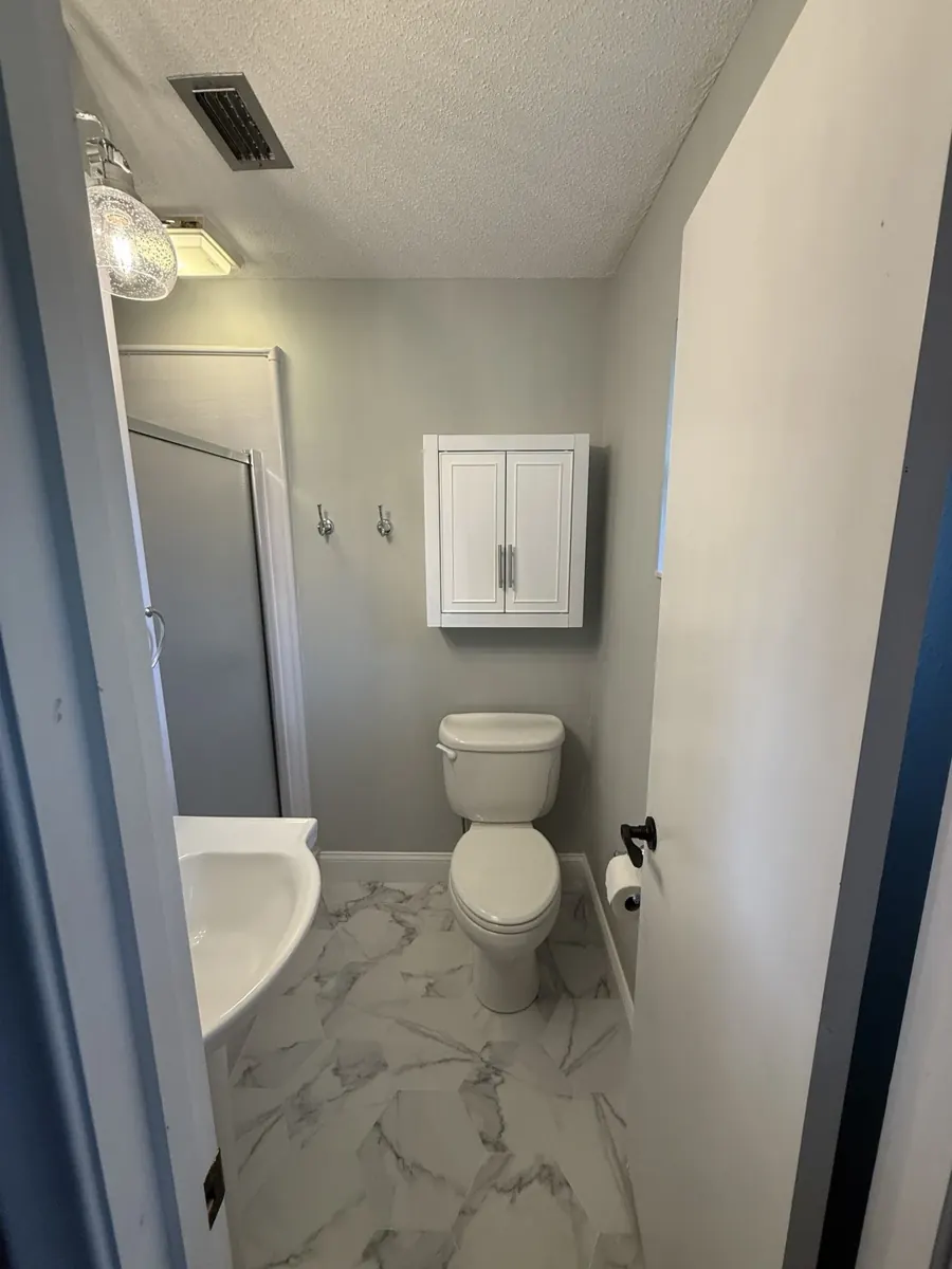 Compact bathroom update