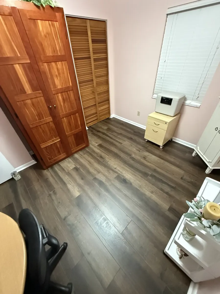 Office flooring — alternate view